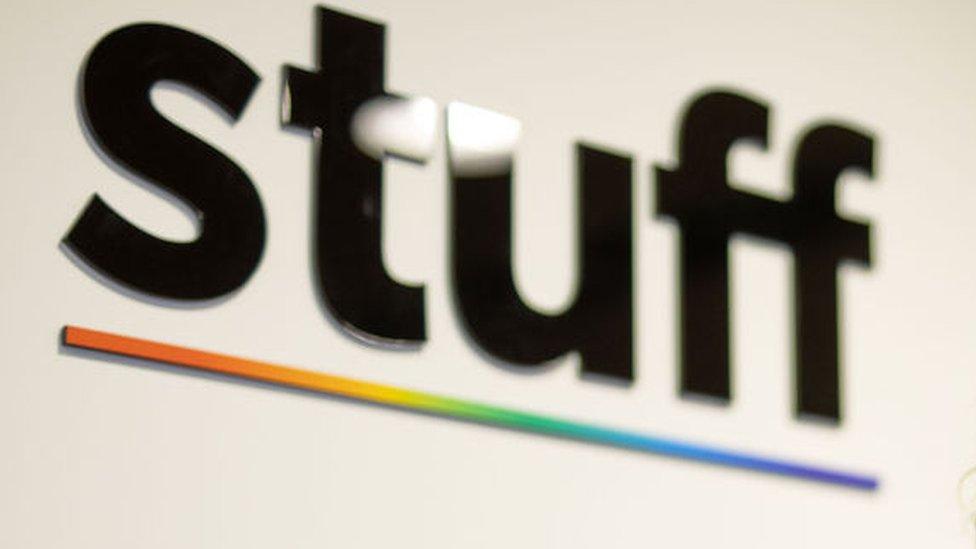 Headquarters of Stuff media in Wellington.