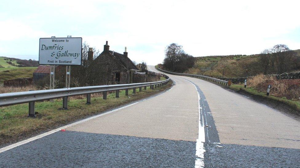 Dumfries and Galloway sign