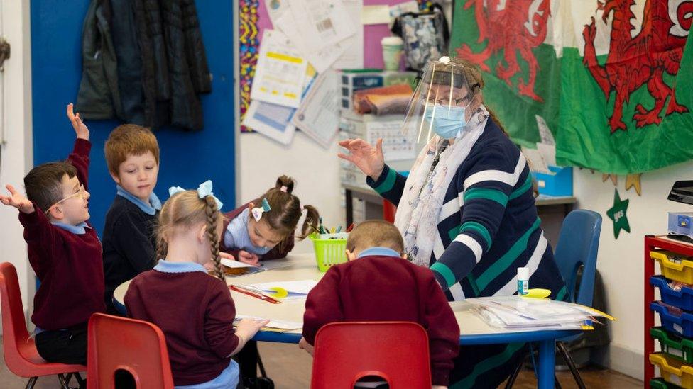 Welsh primary school.