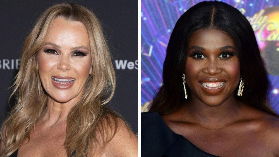 Amanda Holden and Motsi Mabuse