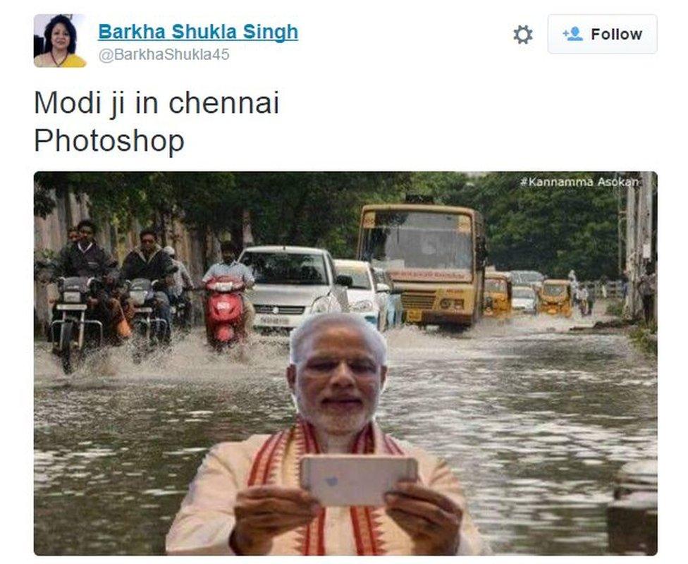 Modi ji in chennai