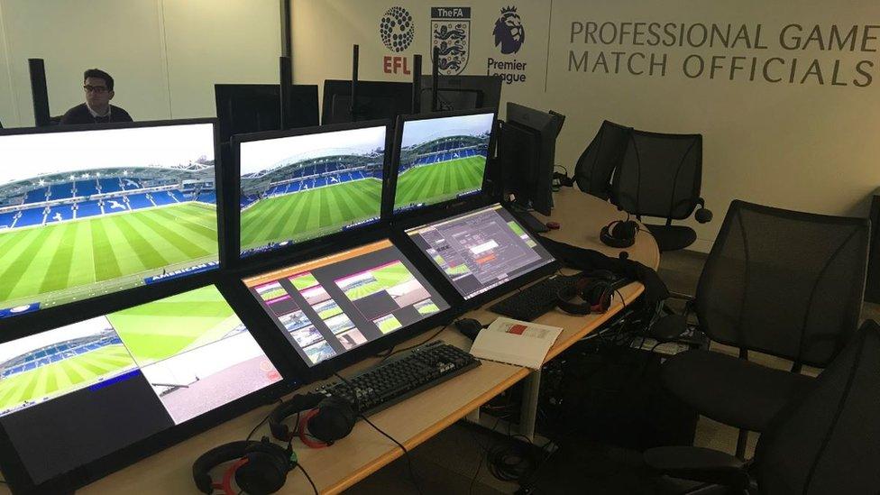 VAR screens