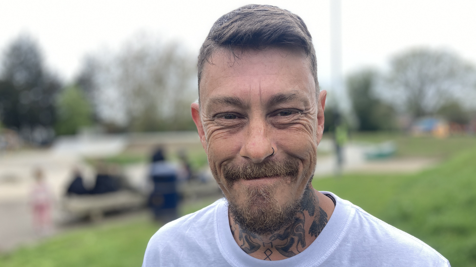 Andrew Pegg at the Leiston skatepark