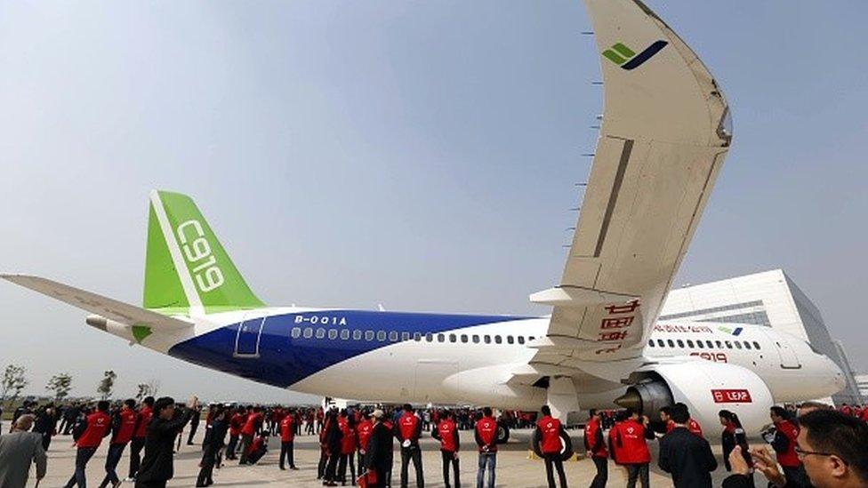 China's C919 jet