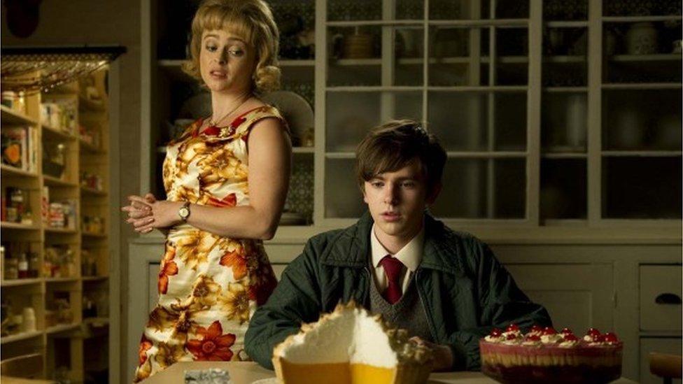 Helena Bonham Carter played Joan while Freddie Highmore played Nigel