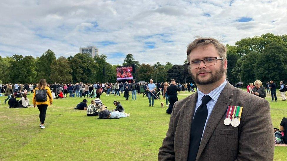 Kris Green from Bexhill in Hyde Park