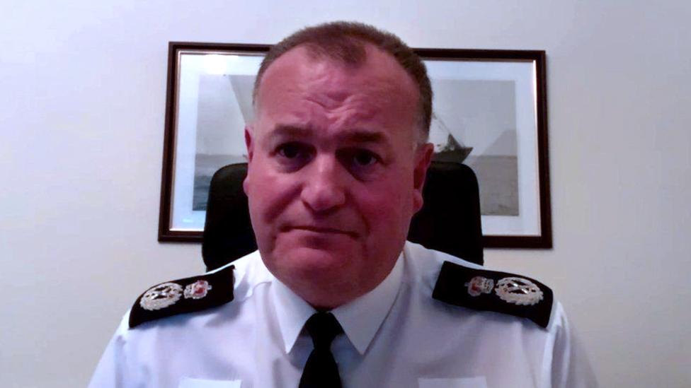 Chief constable Stephen Watson