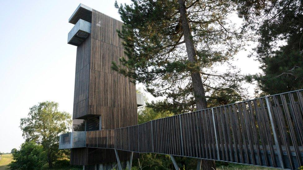 Sutton Hoo viewing tower