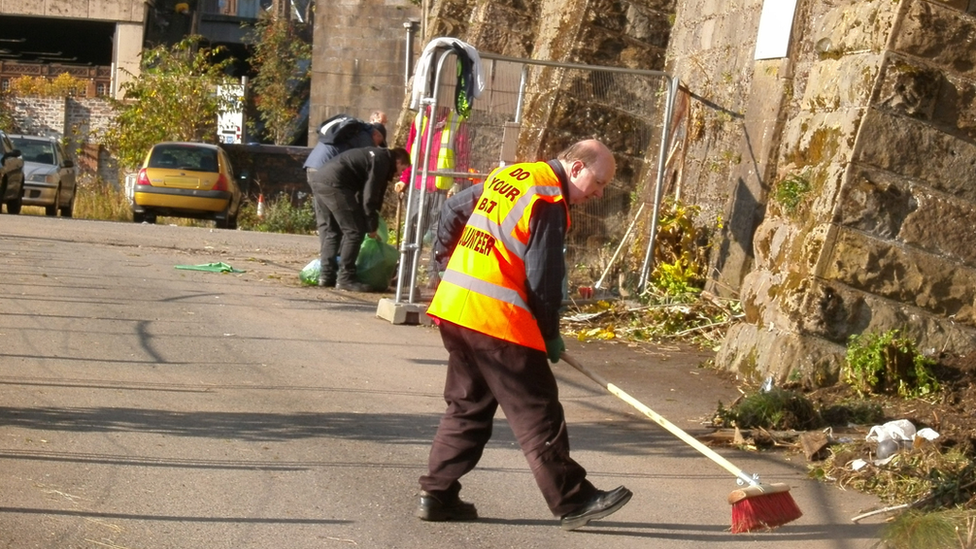 Volunteers in Paisley