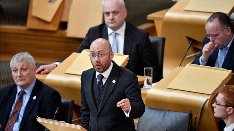 Patrick Harvie and Scottish Greens MSPs