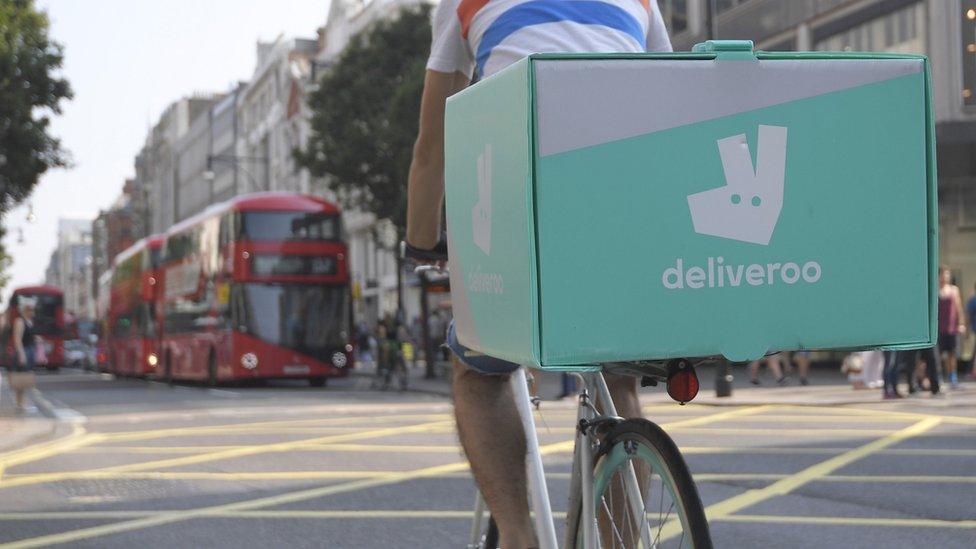 Deliveroo rider