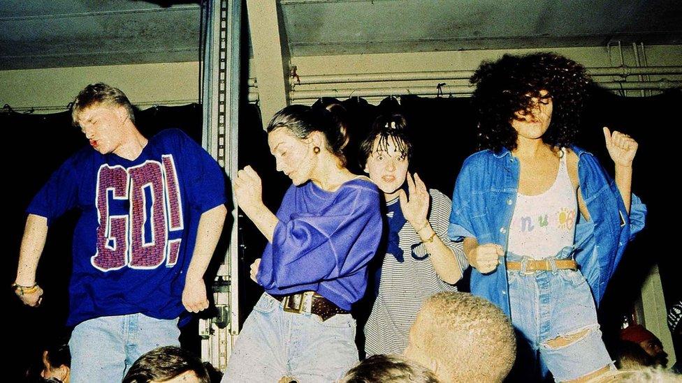 Rave at The Centre, Slough, 1989