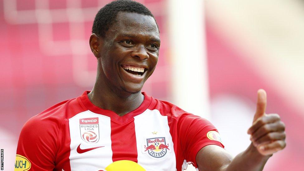 Zambia and RB Salzburg's Patson Daka