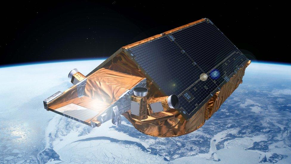 Cryosat artist's impression