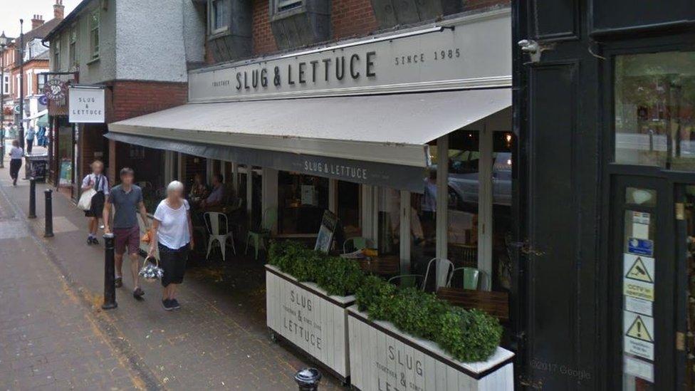 The Slug and Lettuce pub