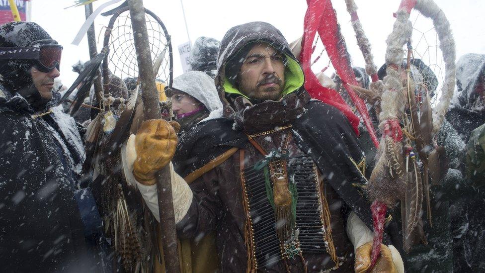 Dakota protesters