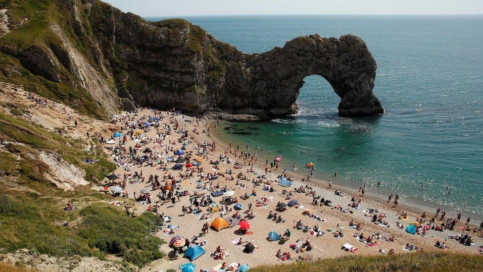 Durdle Door in Dorset