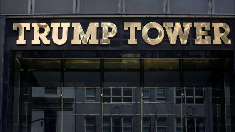 Trump Tower in New York City is seen in this photo.