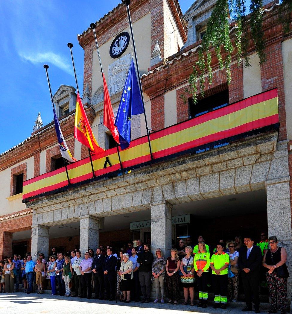 Flags lowered to half mast for Ignacio Echeverría