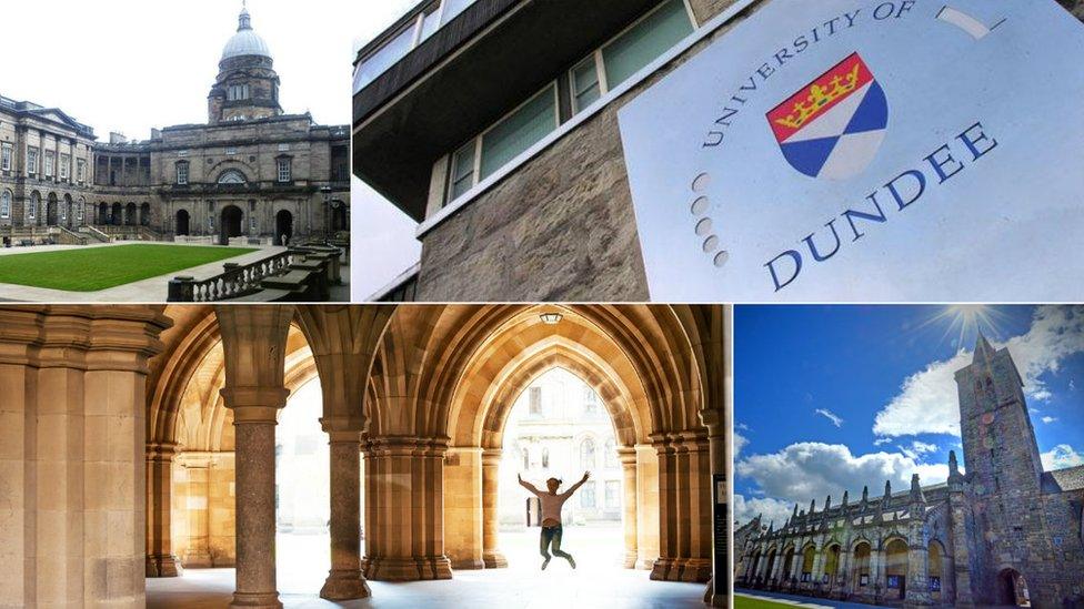 Universities of Edinburgh, Dundee, St Andrews and Glasgow