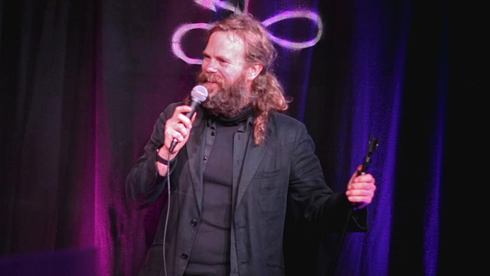 Barry Ferns at the Angel Comedy Club