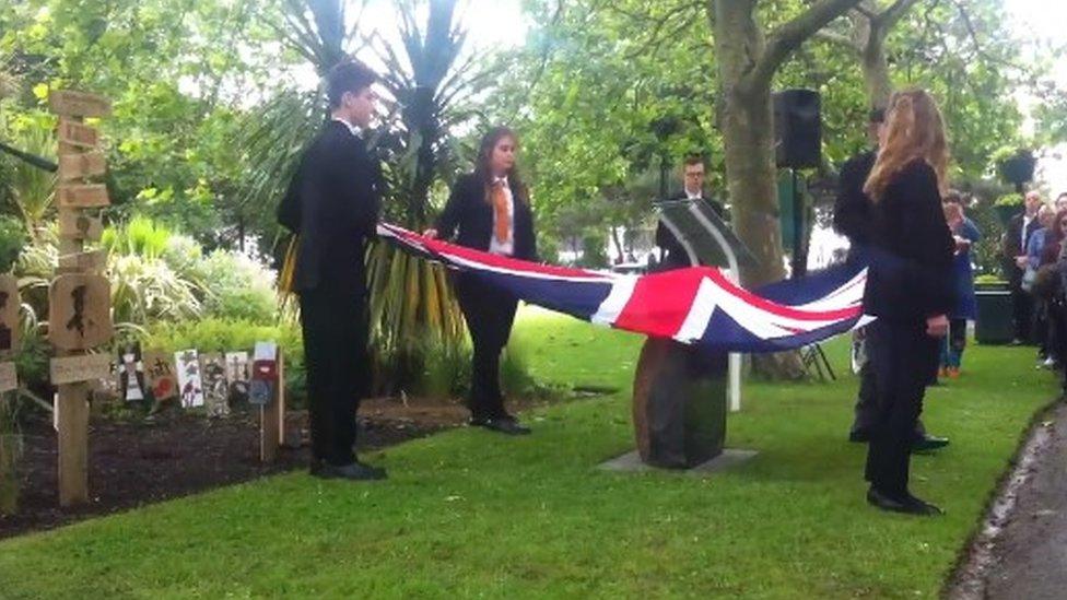 Battle of Boars Head memorial