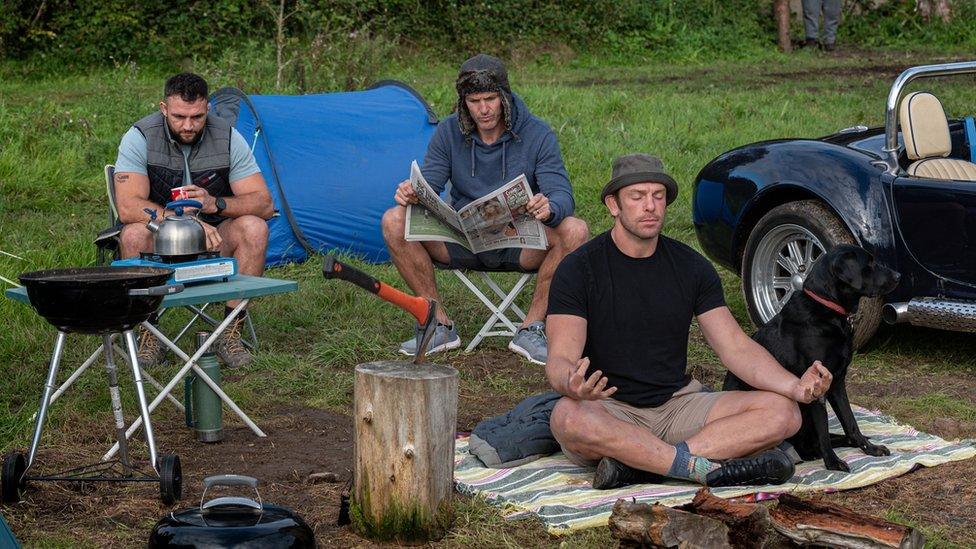 John Phillips, James Hook and Alun Wyn Jones