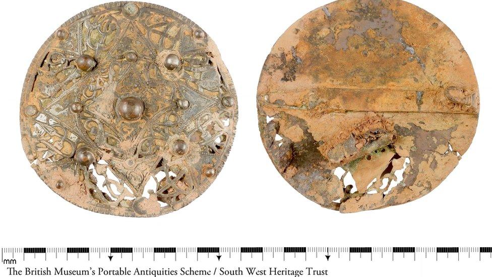 Early Medieval disc brooch