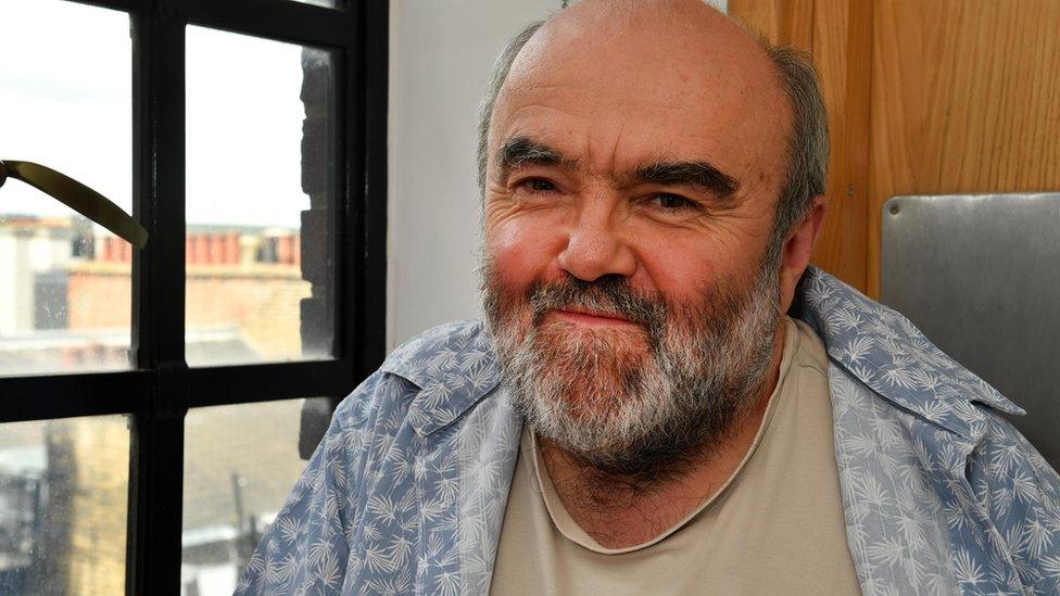 Comedian Andy Hamilton