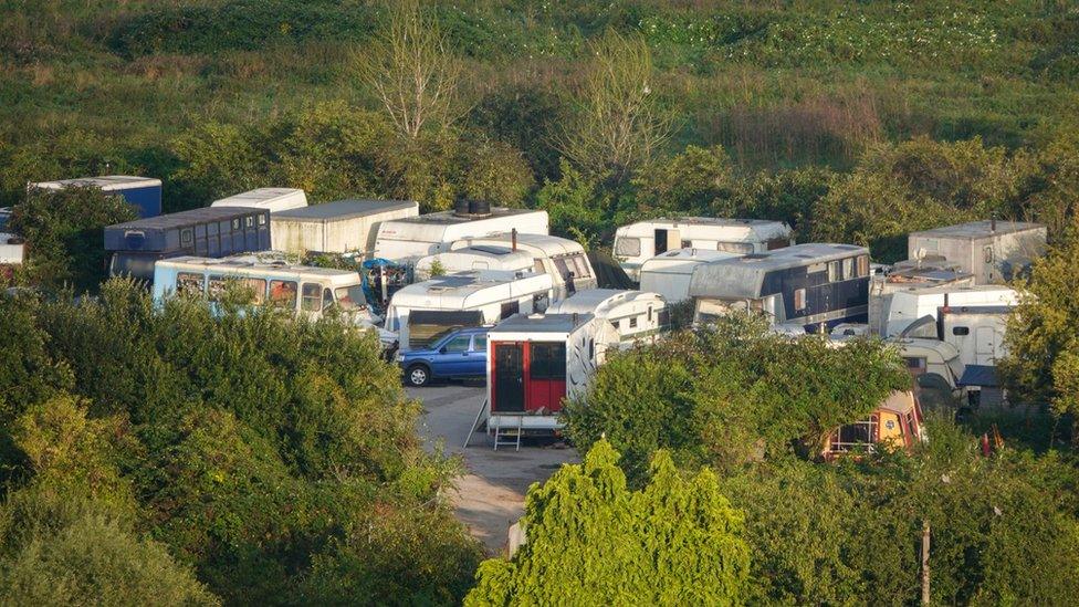 Traveller camp