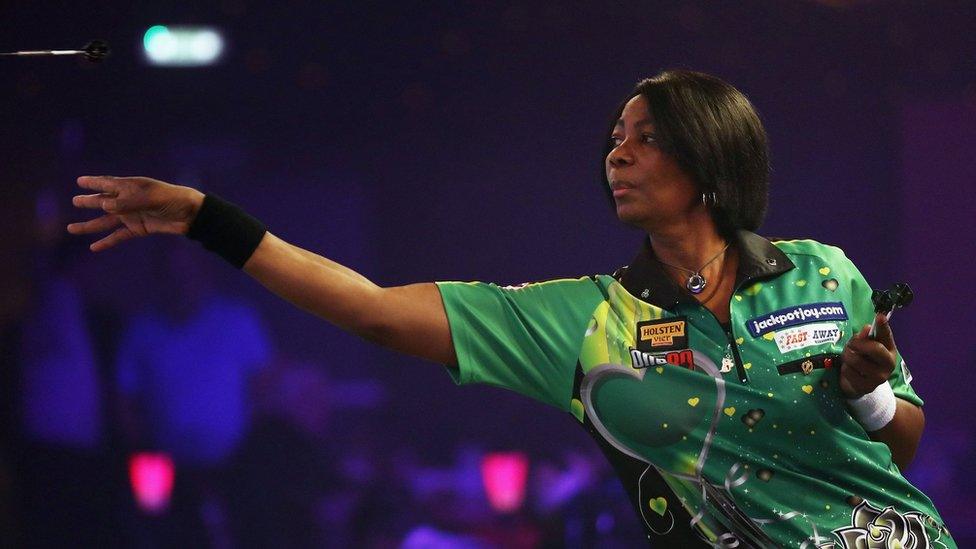 Darts player Deta Hedman