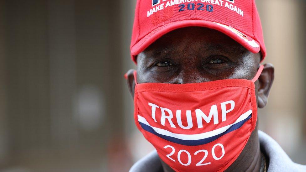 Trump supporter facemask