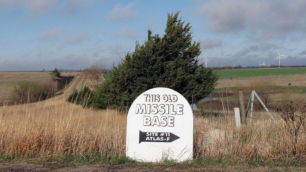 Survival shelters are being built in former military bases, like this nuclear missile silo north of Salina , Kansas.