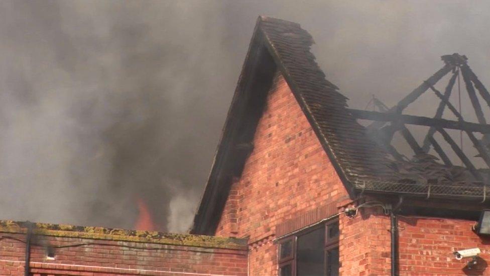 Cottesmore Golf and Country Club fire