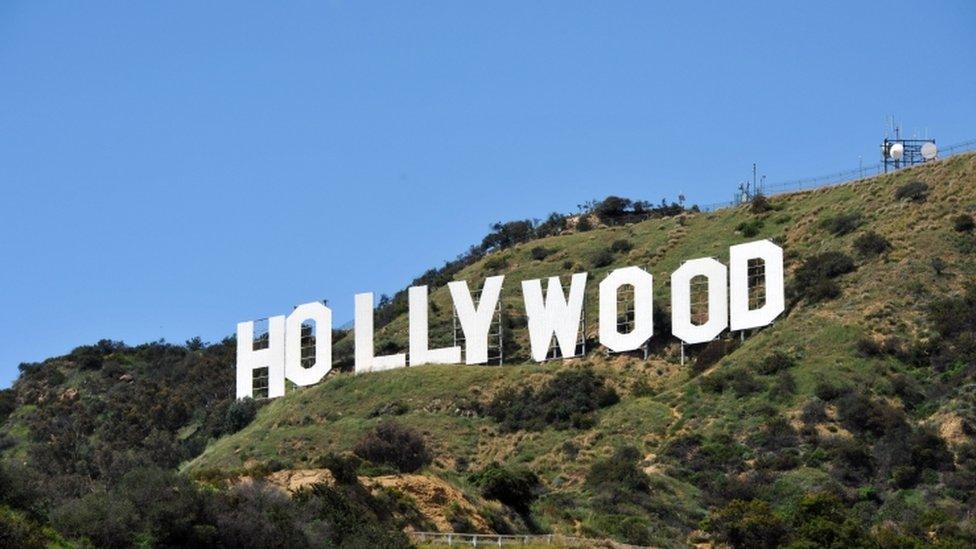 General view of the Hollywood Sign