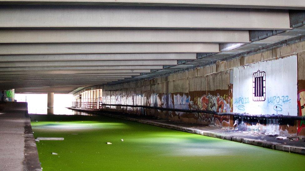 Underneath Spaghetti Junction