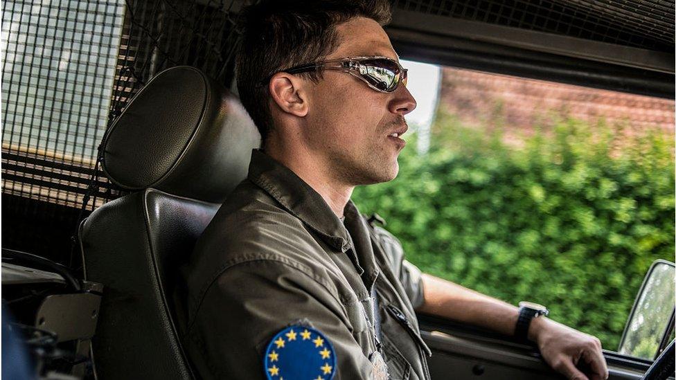 Bosnia has an EU-led contingent of 600 international peacekeepers