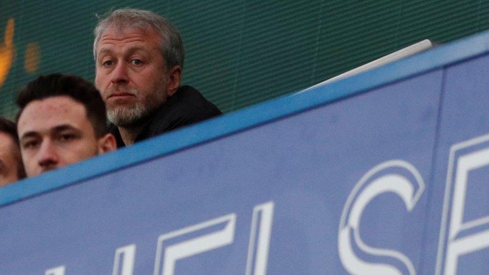 Roman Abramovich at Stamford Bridge on 10 March 2018