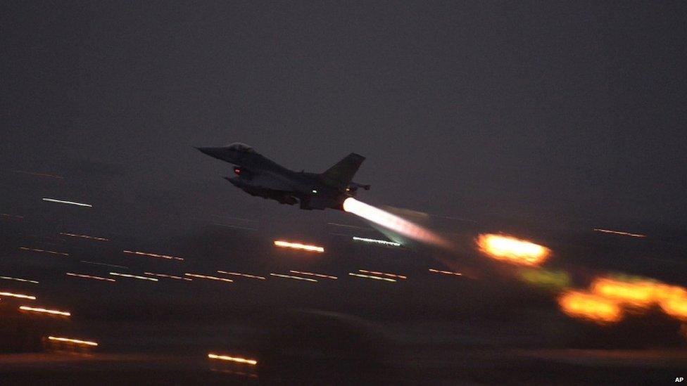 F-16 leaves Incirlik