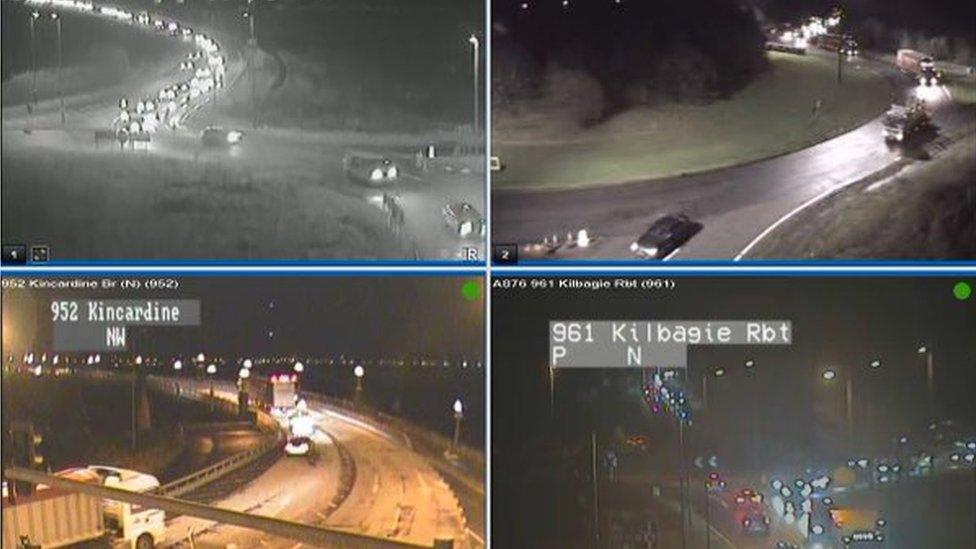 Traffic camera images