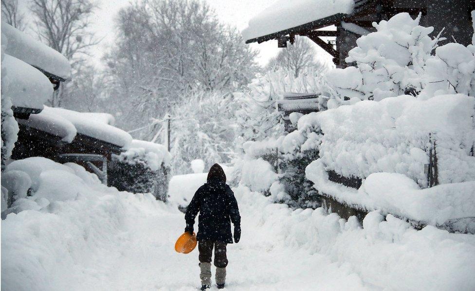 Snow in Warngau, 6 Jan 19