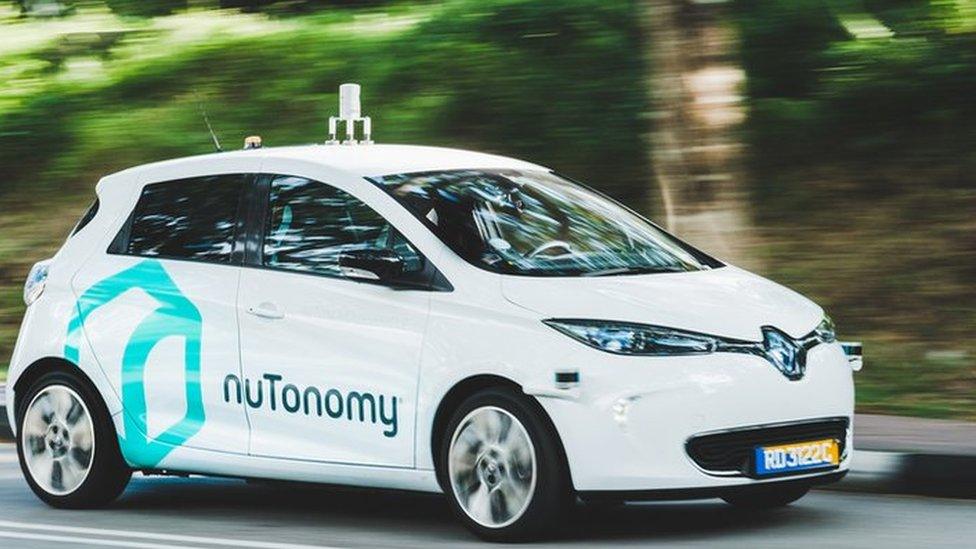 nuTonomy car