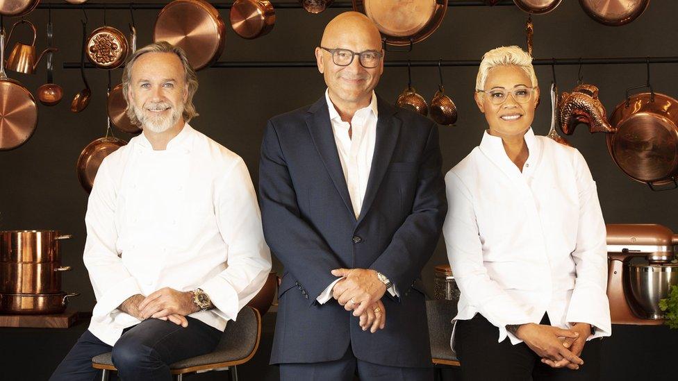 MasterChef judges Marcus Wareing, Gregg Wallace, Monica Galetti