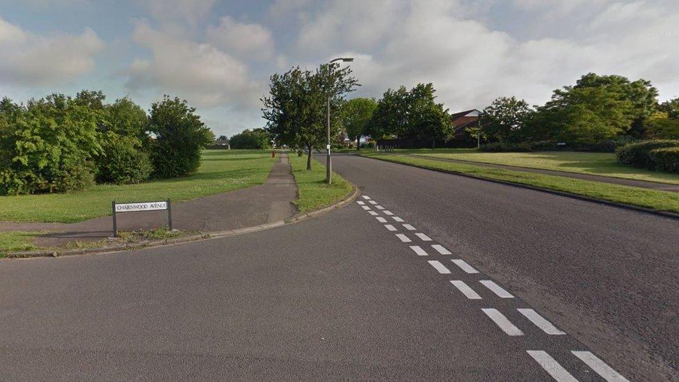 Junction of Charnwood Avenue and Needwood Road, Bedford