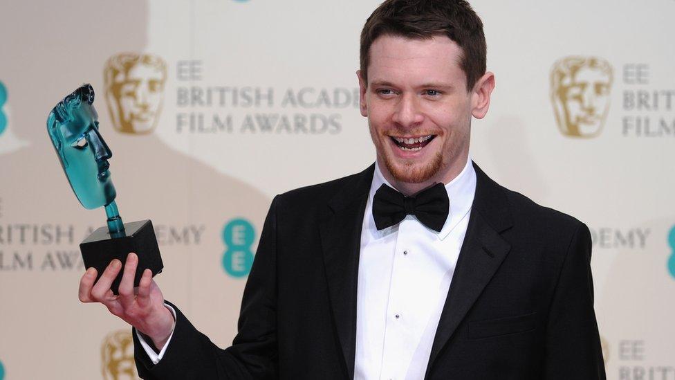 Jack O'Connell at the Bafta Film Awards