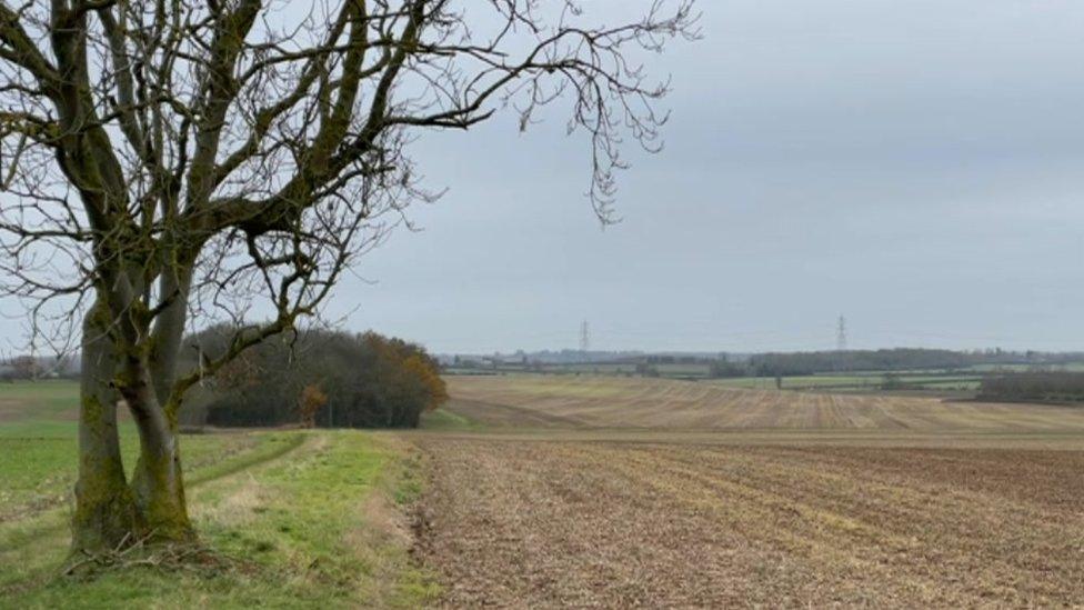 Site of proposed solar farm