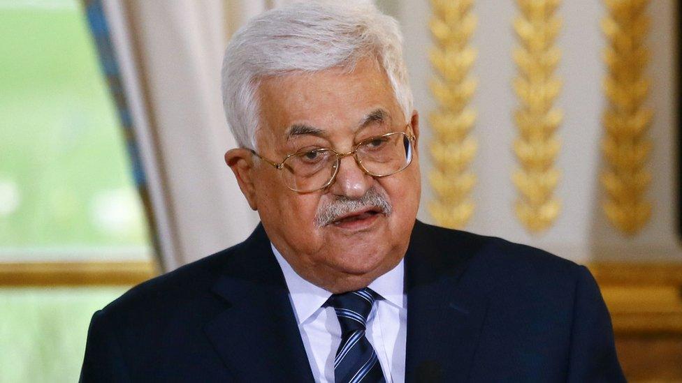 Palestinian President Mahmoud Abbas