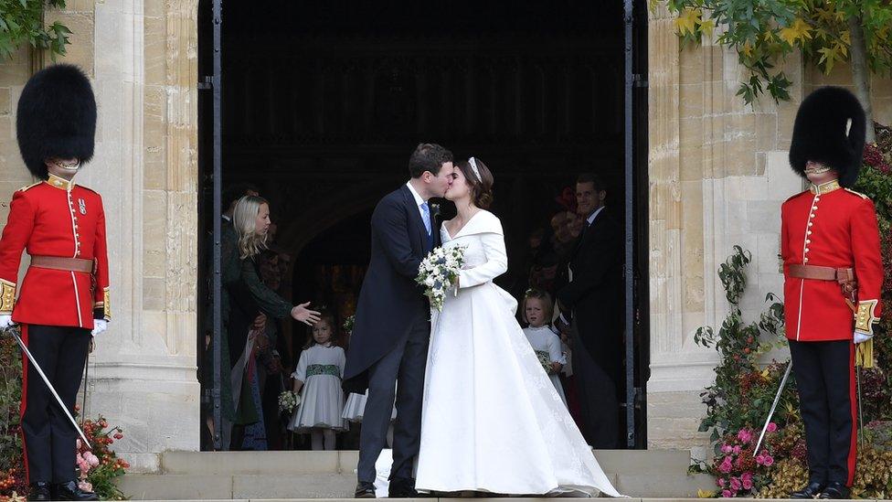 Princess Eugenie and Jack Brooksbank