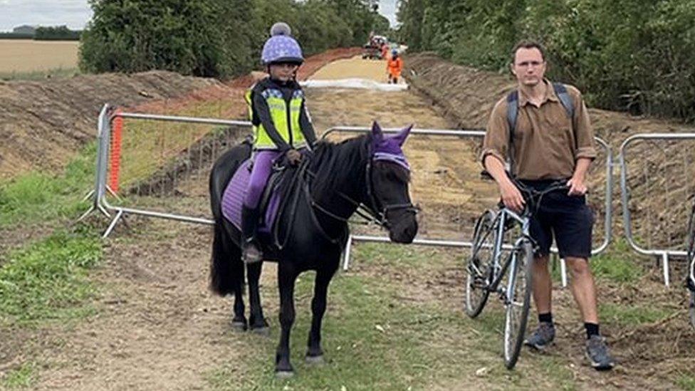 Camcycle and the British Horse Society