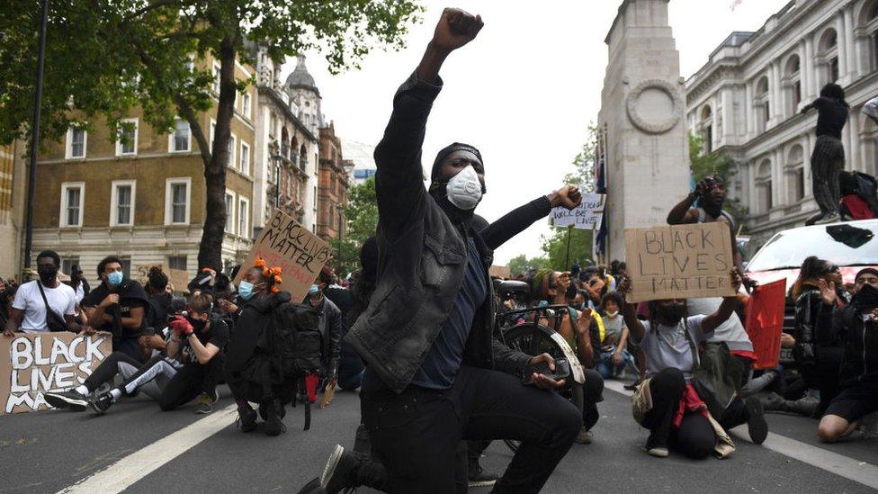 protesters.